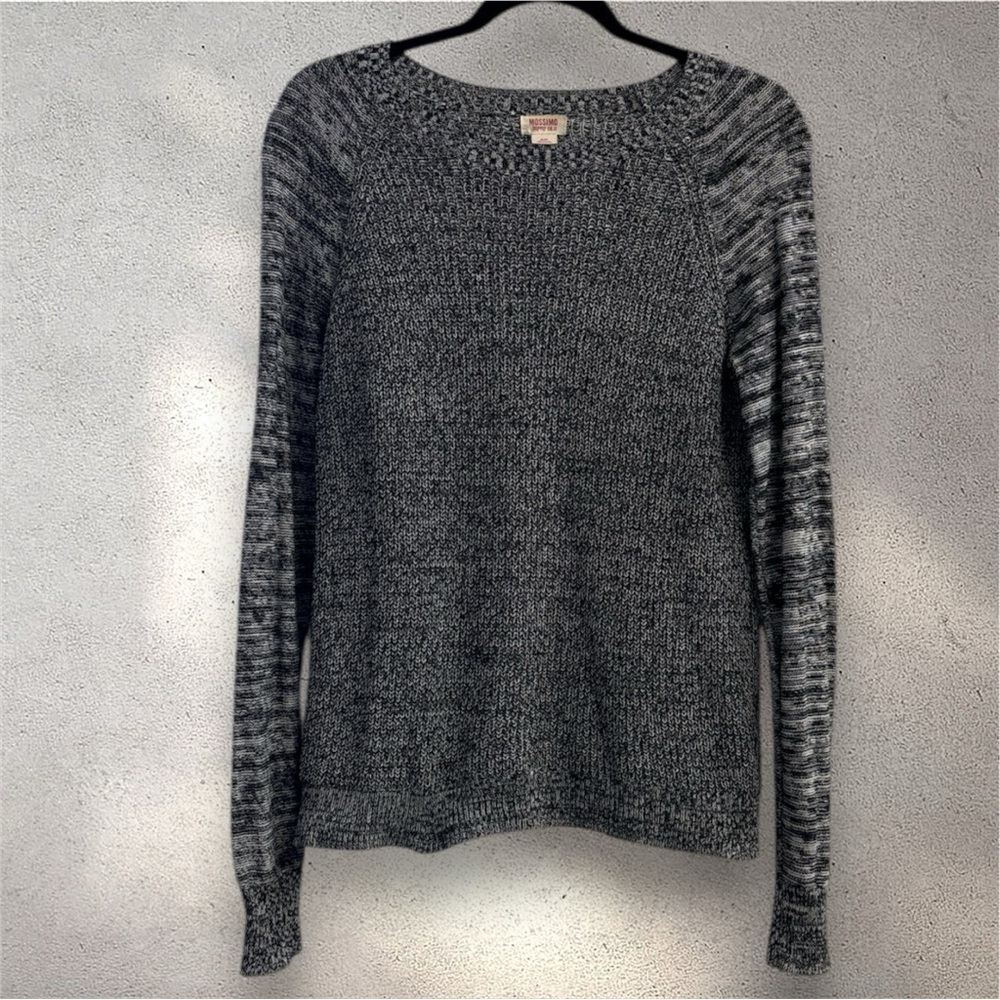Mossimo Supply Co. Black and Gray Women's Sweater